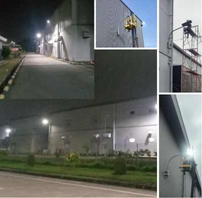 SOLAR STREET LIGHT ALL IN ONE PROJECT