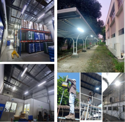 TUBE LIGHT AND FLOOD LIGHT PROJECT